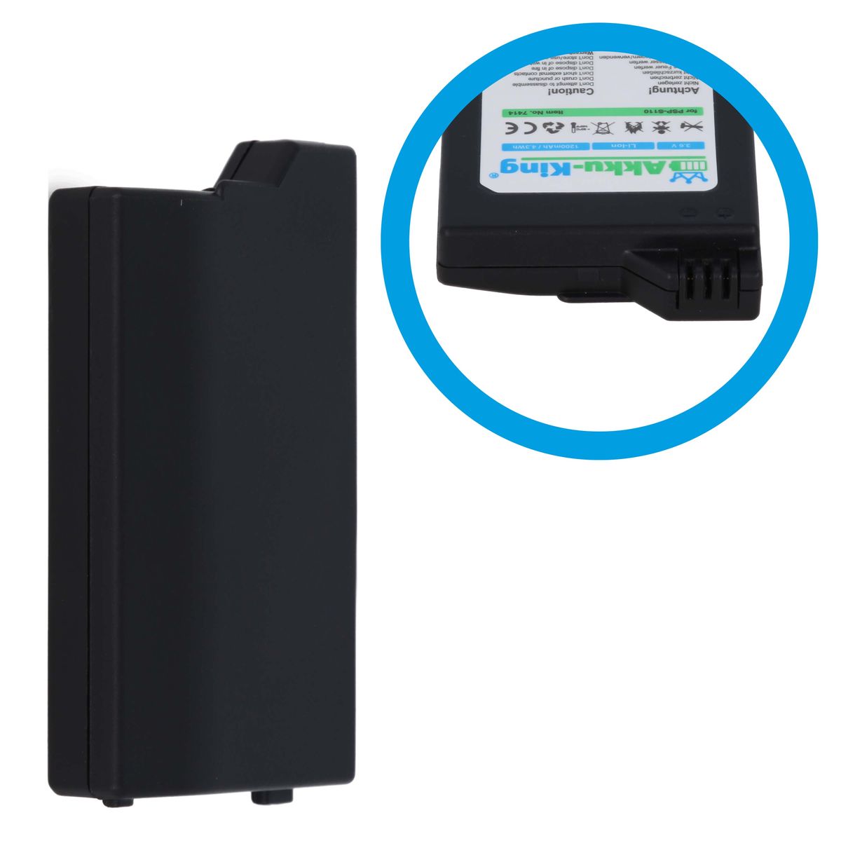 Batería PSP-S110 para Sony PSP Brite / PSP Slim & Lite