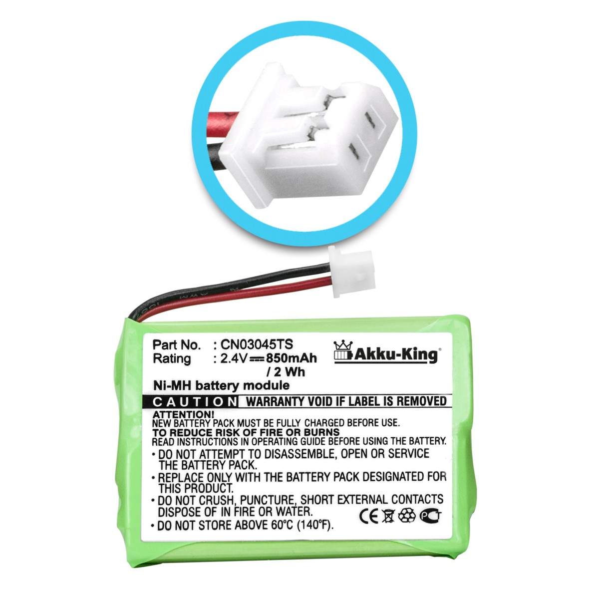 Batería para Hagenuk aio 600 aio600 cn03045ts x651 accu 
