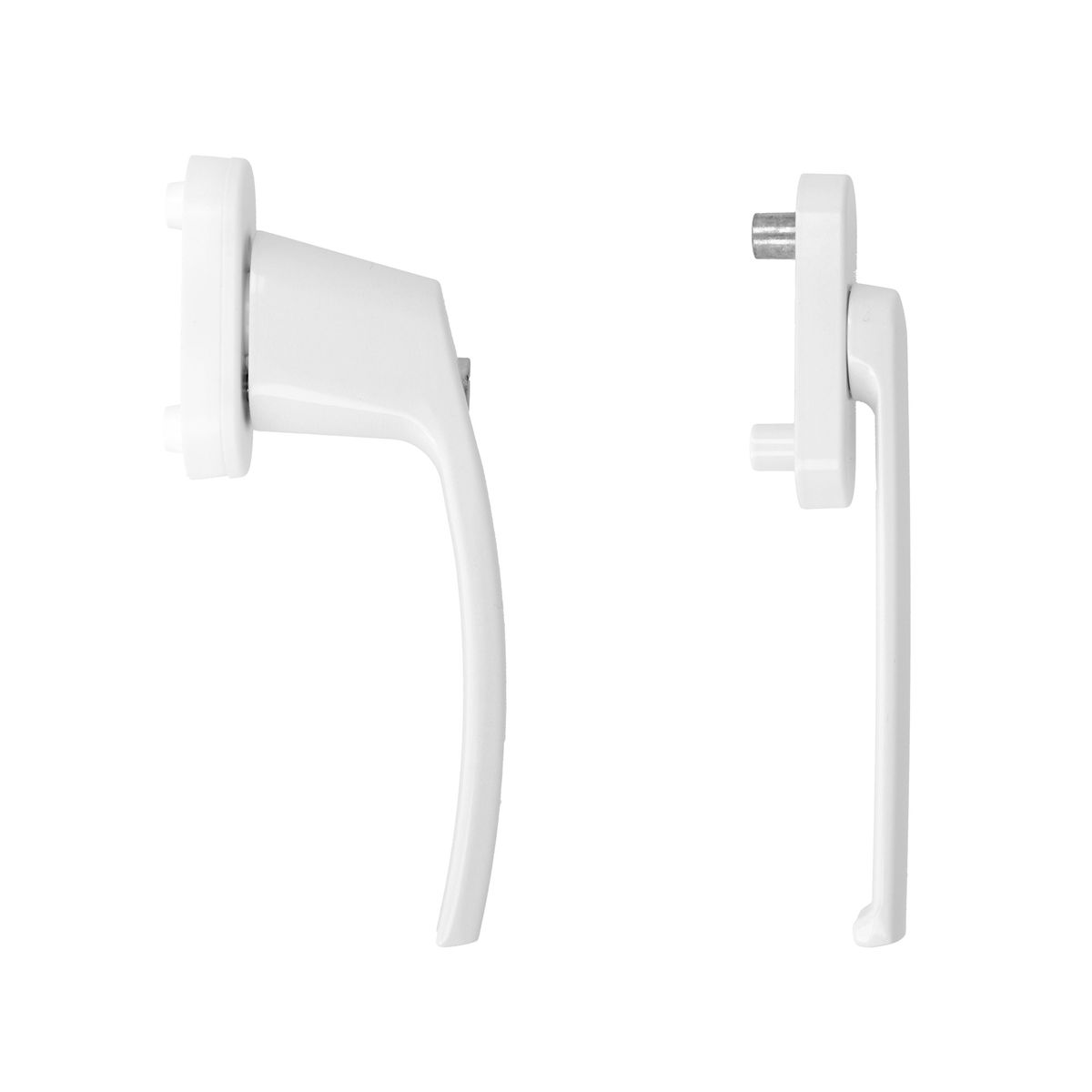 Aluminium Balkontürgriff Terassentürgriff in Weiß RAL9016