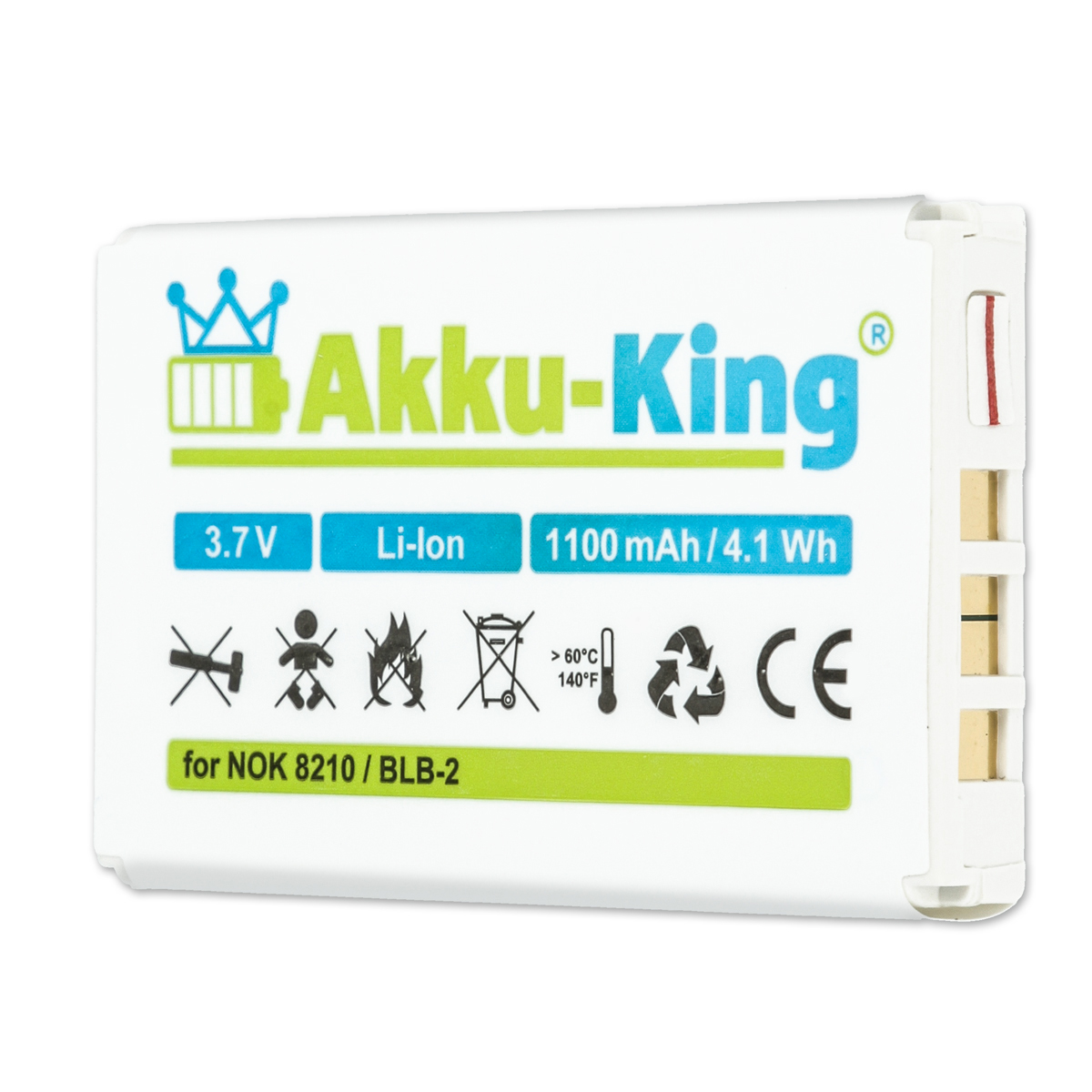 Batteria Di Ricambio HIGHAKKU BLB-2 Compatibile Con Ricevitori GPS E Tracker No-Kia E TK102a/b, TK104, TK106